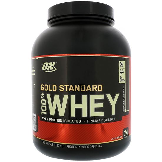Picture of Optimum Nutrition (ON) Gold Standard 100% Whey Double Rich Chocolate