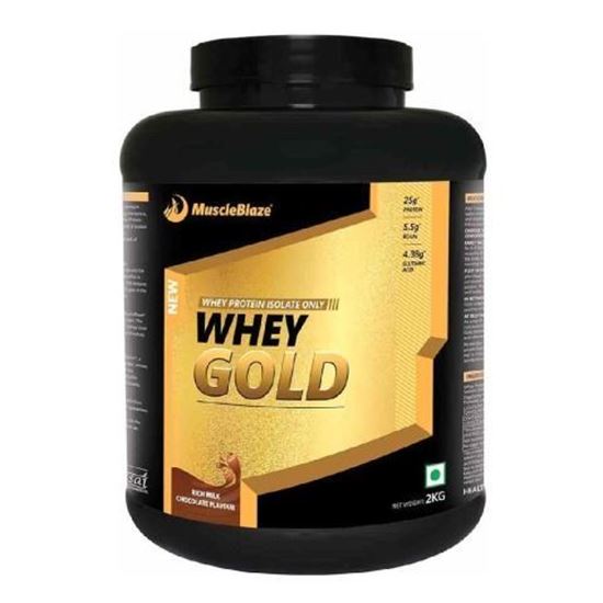 Picture of MuscleBlaze Whey Gold Rich Milk Chocolate