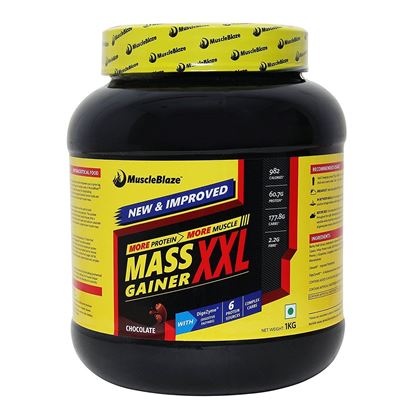 Picture of MuscleBlaze Mass Gainer XXL Chocolate