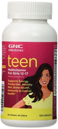 Picture of GNC Milestones Teen - Multivitamin For Girls 12-17 Caplet