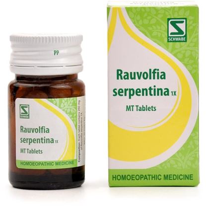 Picture of Willmar Schwabe India Rauvolfia Serpentina 1X Tablets