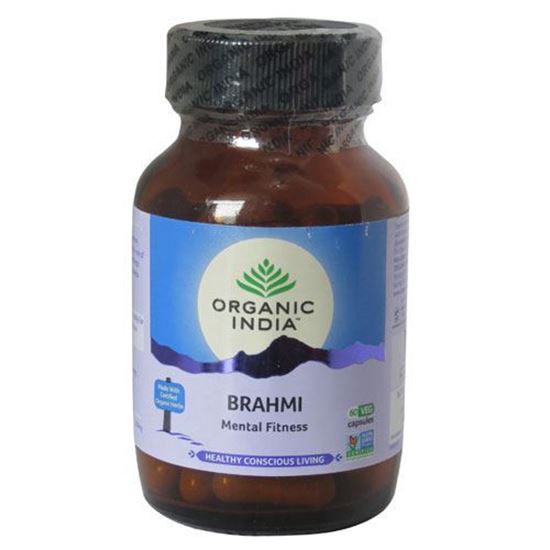 Picture of Organic India Brahmi Capsules