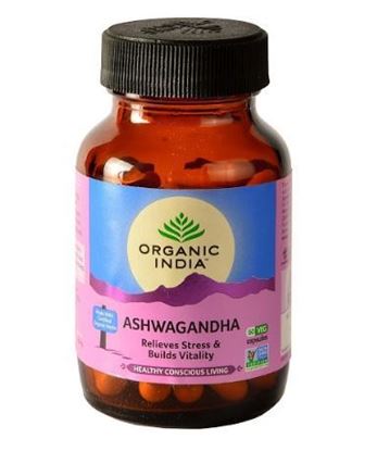 Picture of Organic India Ashwagandha Capsules