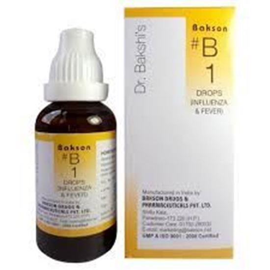 Picture of Bakson B1 Influenza and Fever Drops