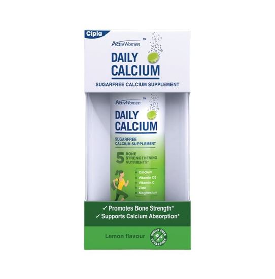 Picture of ActivWomen Daily Calcium Sugarfree Effervescent Tablet Lemon