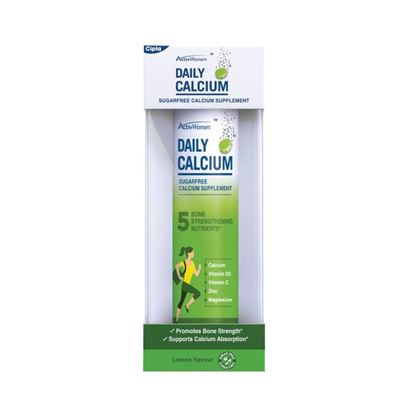 Picture of ActivWomen Daily Calcium Sugarfree Effervescent Tablet Lemon