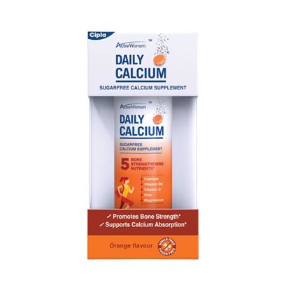 Picture of ActivWomen Daily Calcium Sugarfree Effervescent Tablet Orange