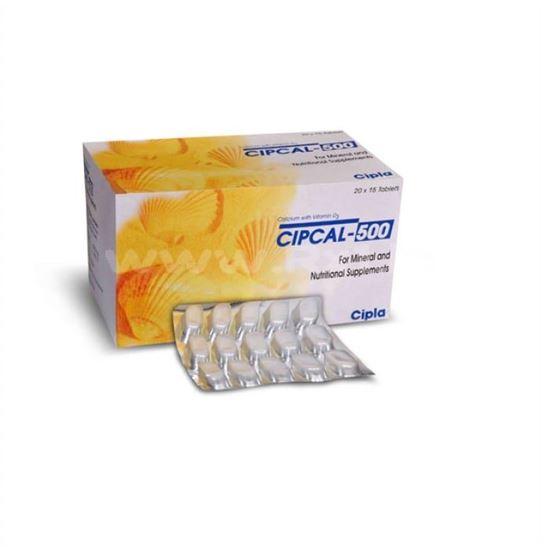 Picture of Cipcal - 500 Tablet