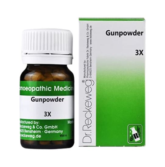 Picture of Dr. Reckeweg Gunpowder Trituration Tablet 3X