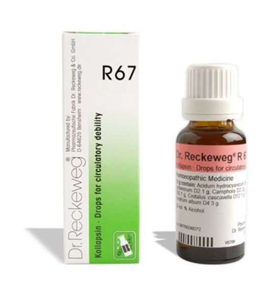 Picture of Dr. Reckeweg R67 Circulatory Debility Drop