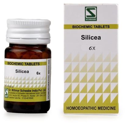 Picture of Dr Willmar Schwabe India Silicea Biochemic Tablet 6X