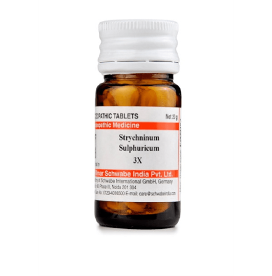 Picture of Dr Willmar Schwabe India Strychninum Sulphuricum Trituration Tablet 3X