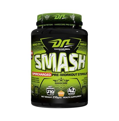 Picture of DOMIN8R Smash Supercharged Pre-workout Stimulant Powder Amazon Orange