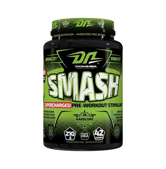 Picture of DOMIN8R Smash Supercharged Pre-workout Stimulant Powder Atomic Cola