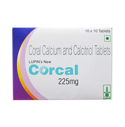 Picture of Corcal 225mg Tablet