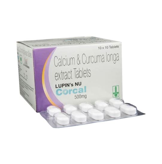 Picture of Corcal Plain 500mg Tablet