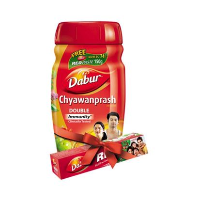 Picture of Dabur Chyawanprash Awaleha 1Kg with 150gm Dabur Red Paste Free