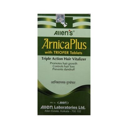 Picture of Allen Healthcare Arnica Plus (Hair Vitalizer 100 Ml+ Triofer 50 Tablets) Kit