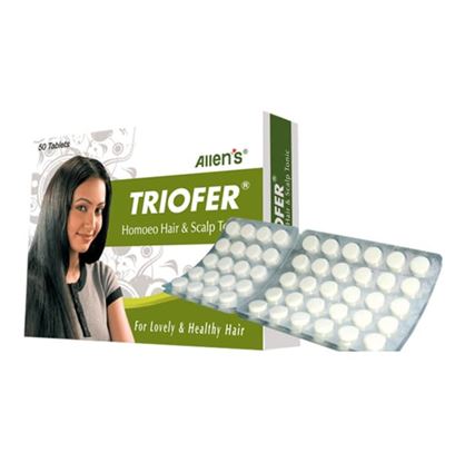 Picture of Allen Healthcare Triofer Homoeo Hair and Care Tablet