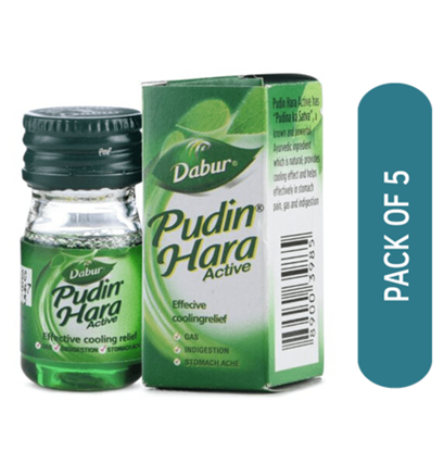 Picture of Dabur Pudin Hara Active Liquid Pack of 5