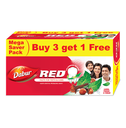 Picture of Dabur Red Paste Buy 3 Get 1 Free