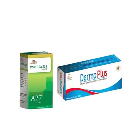 Picture of Allen Anti Psoriasis Combo (A27 + Derma Plus Cream)