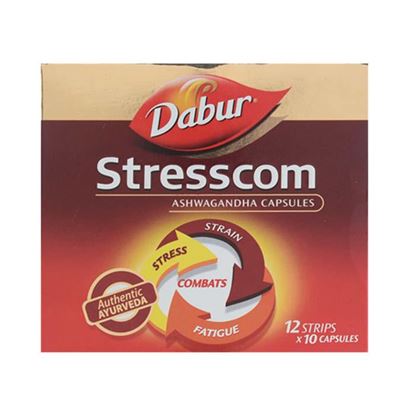 Picture of Dabur Stresscom Ashwagandha Capsule