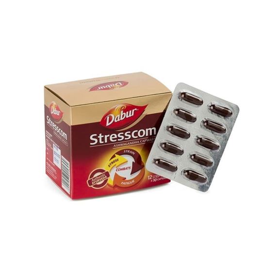 Picture of Dabur Stresscom Ashwagandha Capsule Pack of 2