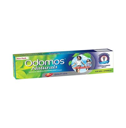 Picture of Odomos Naturals Non Sticky Mosquito Repellent Cream Pack of 3