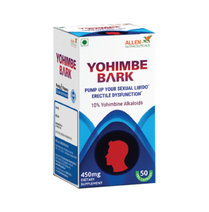 Picture of Allen Nutraceutical Yohimbe Bark 450mg Capsule