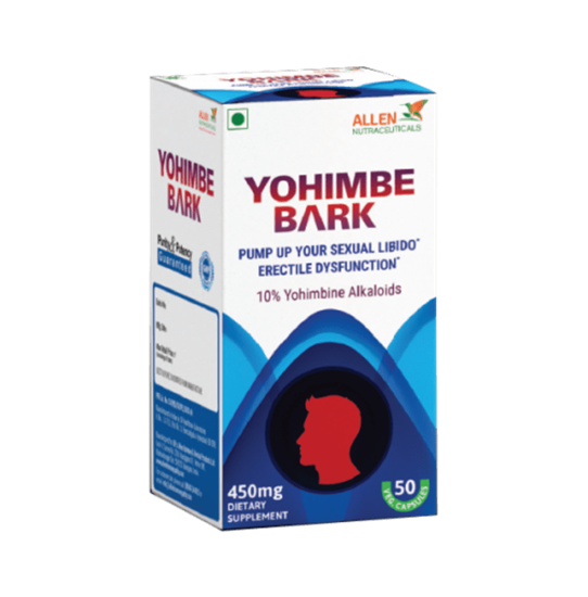 Picture of Allen Nutraceutical Yohimbe Bark 450mg Capsule