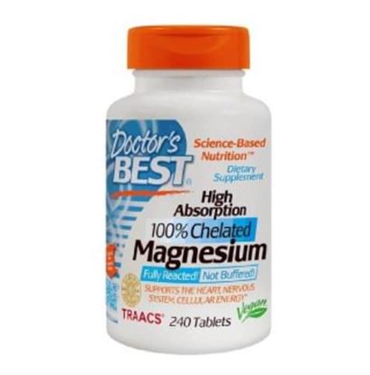 Picture of Doctor's Best High Absorption 100% Chelated Magnesium Tablet