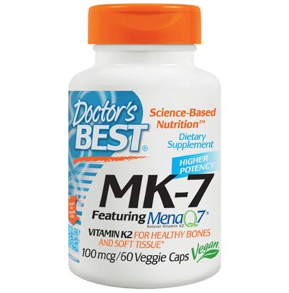 Picture of Doctor's Best MK-7 100mcg Veggie Caps