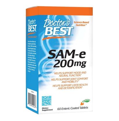 Picture of Doctor's Best SAM-e 200mg Enteric Coated Tablets