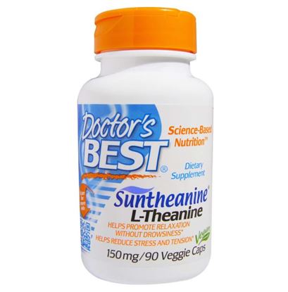 Picture of Doctor's Best Suntheanine L-Theanine 150mg Veggie Caps