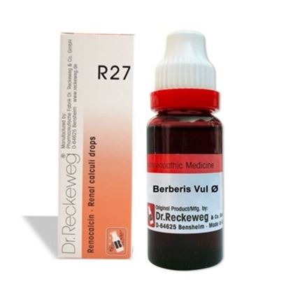 Picture of Dr. Reckeweg Anti-Renal Stone Combo (R27 + Berberis Vul Mother Tincture Q)