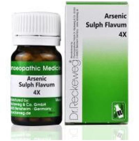 Picture of Dr. Reckeweg Arsenic Sulph Flavum Trituration Tablet 4X