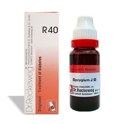 Picture of Dr. Reckeweg Diabetic Care Combo (R40 + Syzygium Jamb Mother Tincture)