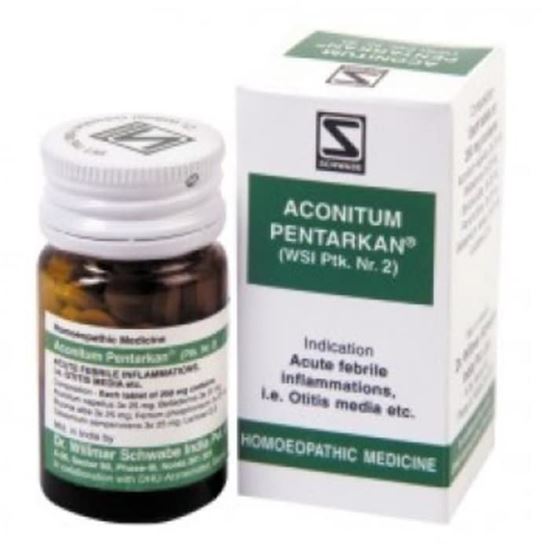 Picture of Dr Willmar Schwabe India Aconitum Pentarkan Tablet