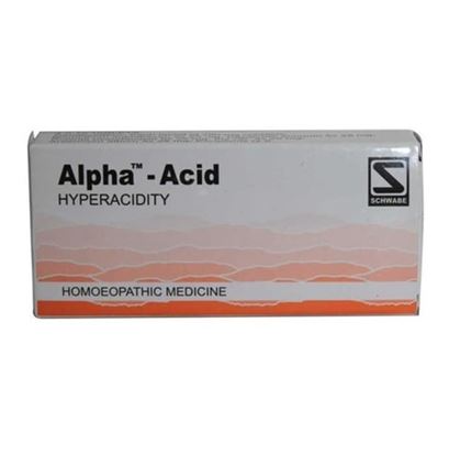 Picture of Dr Willmar Schwabe India Alpha - Acid Tablet