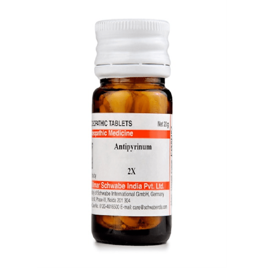 Picture of Dr Willmar Schwabe India Antipyrinum Trituration Tablet 2X