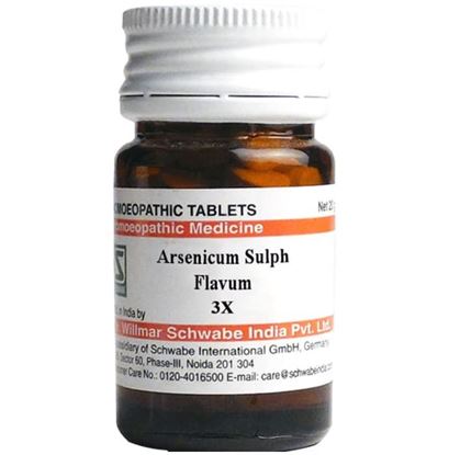 Picture of Dr Willmar Schwabe India Arsenicum Sulphuratum Flavum Trituration Tablet 3X