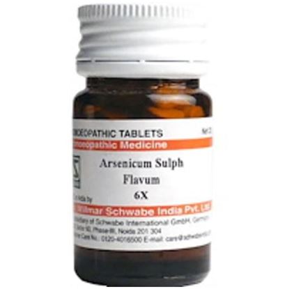 Picture of Dr Willmar Schwabe India Arsenicum Sulphuratum Flavum Trituration Tablet 6X