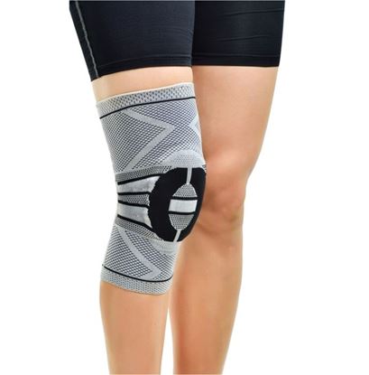 Picture of Dyna 3D Knitted Knee Cap XXL Black Left
