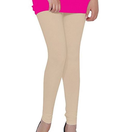 Picture of Newmom Maternity Leggings with Seamless Tummy Support Size 1 Beige