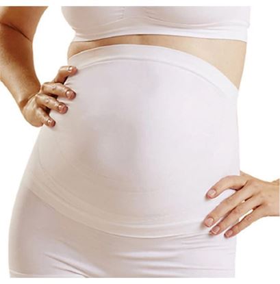 Picture of Newmom Seamless Maternity Support Belt M White