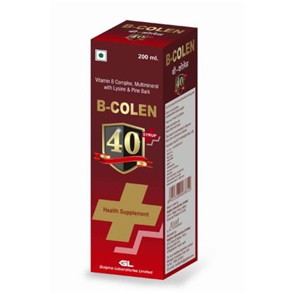 Picture of B Colen 40+ Syrup
