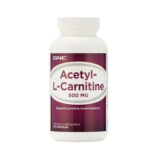 Picture of GNC Acetyl-L-Carnitine 500mg Capsule Pack of 2