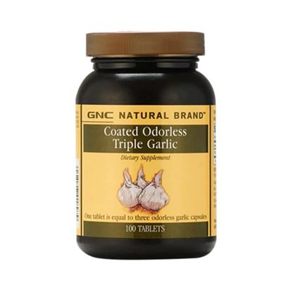 Picture of GNC Coated Odorless Triple Garlic Tablet