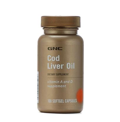 Picture of GNC Cod Liver Oil Soft Gelatin Capsule